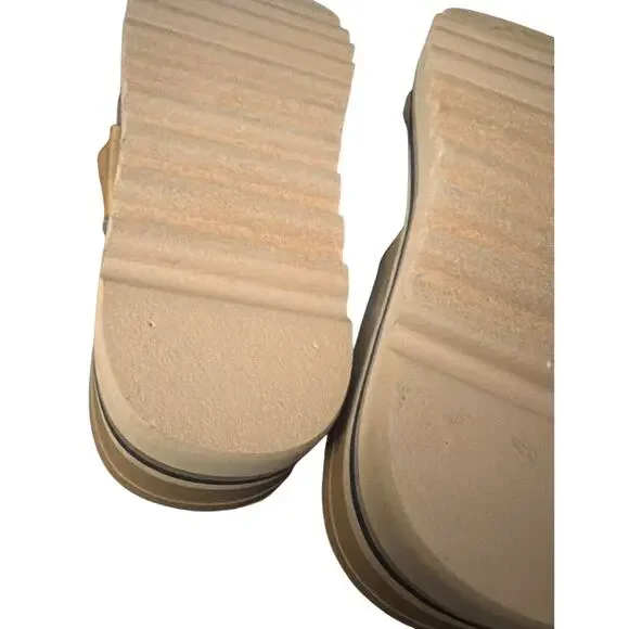 Reef Knotty Vista Hi Platform Slide Sandals Women’s 11 Dusty Black Comfort NWT - Picture 4 of 5